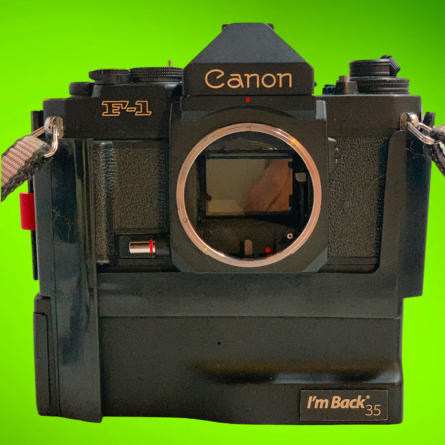 I'm Back® digital back – Digital back for analog cameras.