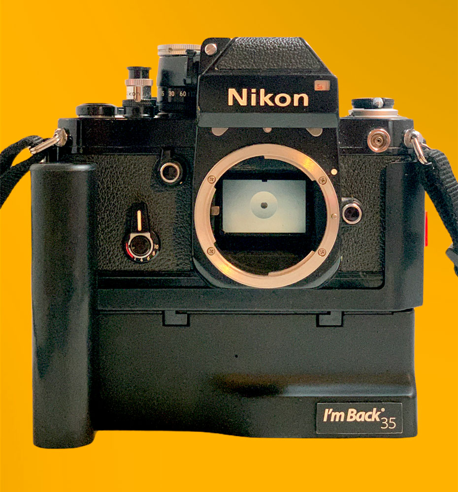 I'm Back® digital back – Digital back for analog cameras.