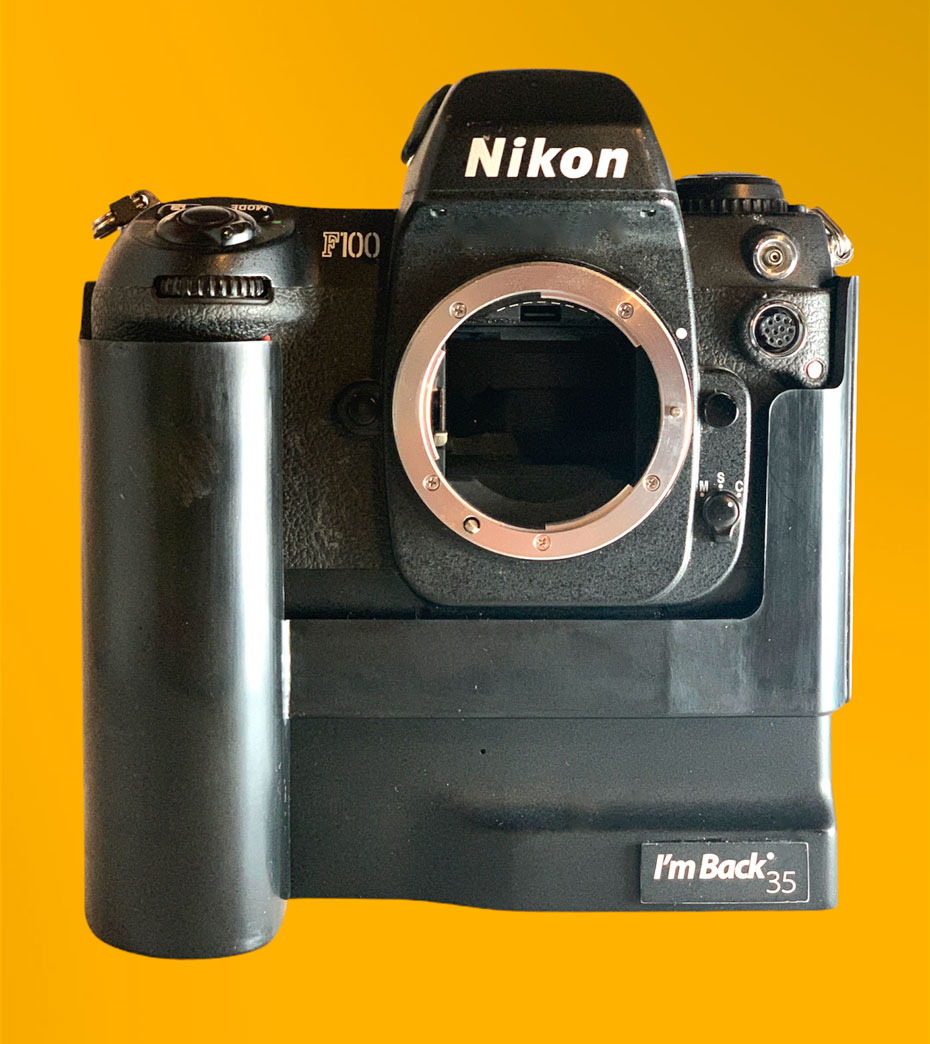 I'm Back® digital back – Digital back for analog cameras.