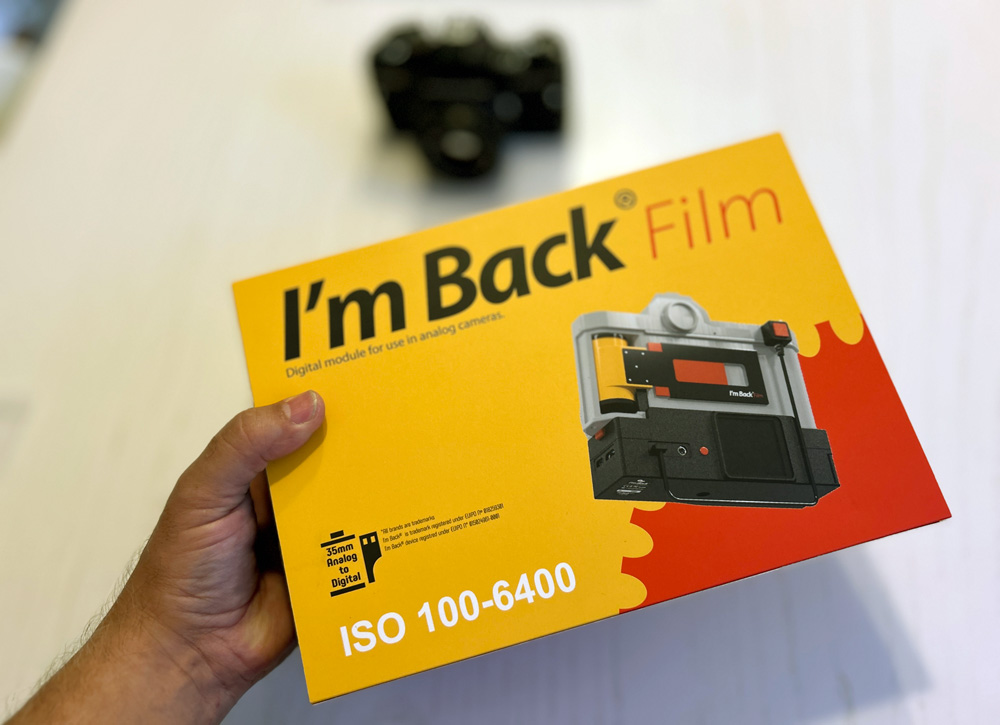 Digital Film Cartridge for Analog Cameras – I'm Back Film Introduced